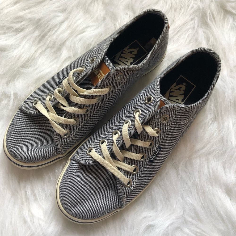 NEW Navy and White Vans